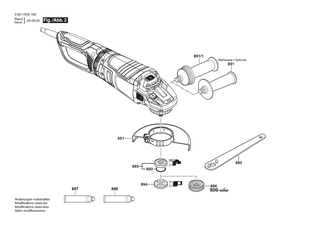 BOSCH Rillenkugellager | Ersatzteile f�r GWS 27-180 PR | 1600905028