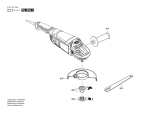 BOSCH Isolierung | Ersatzteile f�r GWS 25-230 Bare | 1600A025V9