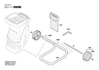 BOSCH Vorlegscheibe | Ersatzteile für AXT RAPID 2000 | F016L64746