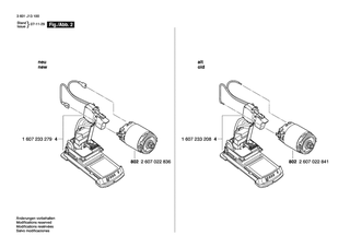 BOSCH Akku-Paket | Ersatzteile f�r GSB 36 V-LI bare | 1607A3504R