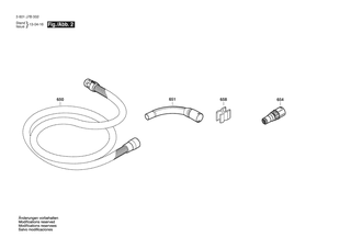 BOSCH Kabelclip | Ersatzteile f�r GAS 20 L SFC | 1600A000LK