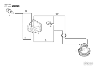 BOSCH Motor | Ersatzteile fr GAS 12-25 | 1619PB3214