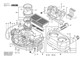 BOSCH Adapter | Ersatzteile fr GAS20-17AH | 1600A030KS