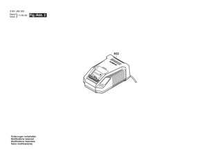 BOSCH Akku-Paket | Ersatzteile f�r GGS 18 V-LI | 1607A350B2