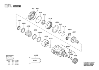 BOSCH Pedalriemen | Ersatzteile f�r GDX 14,4 V-EC | 2609100301