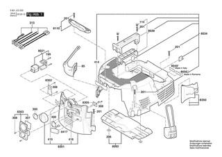 BOSCH Schraube | Ersatzteile fr GAS 55 M AFC | 2609200400