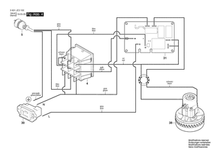 BOSCH Durchf�hrungsfilter | Ersatzteile f�r GAS 15 PS | 1619PB3282