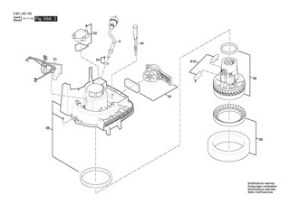 BOSCH Schlauch ausblasen | Ersatzteile f�r GAS 15 PS | 1607000EC3