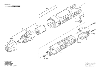BOSCH Button | Ersatzteile fr Bosch GO | 1600A01C7L