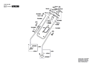 BOSCH Elektromotor | Ersatzteile f�r Rotak 40 Ergoflex | F016103596