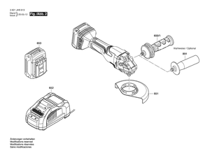 BOSCH Druckfeder | Ersatzteile f�r GWX18V-13C | 1609280477
