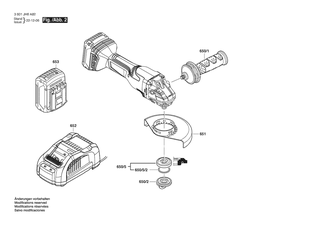 BOSCH Druckfeder | Ersatzteile f�r GWS 18V-15 P | 1604611042