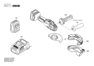 BOSCH Druckfeder | Ersatzteile f�r GWX 18V-15 PSC | 1604611042