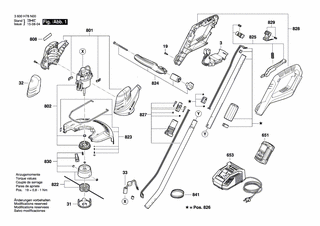 BOSCH Motorgehäuse | Ersatzteile für ART 30-36 LI | F016F04410