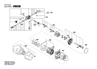BOSCH Frontverkleidung | Ersatzteile für AQT 35-12 | F016F04449