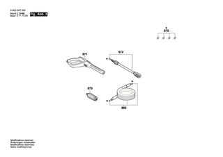 BOSCH Frontverkleidung | Ersatzteile f�r AQT 40-13 | F016F04452