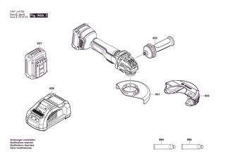 BOSCH Druckfeder | Ersatzteile f�r GWX 18V-10 P | 1604611042