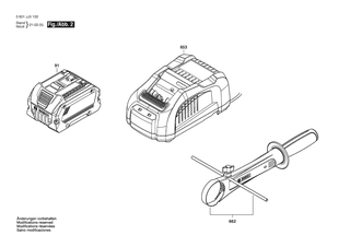 BOSCH B�rstenloser DC-Motor | Ersatzteile f�r GSB 18V-150 C | 1600A024CL