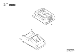 BOSCH Getriebekasten | Ersatzteile f�r GDS 18V-400 | 1600A01PN1
