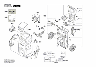 BOSCH Dichtungssatz | Ersatzteile für AQT 37-13 | F016F04459