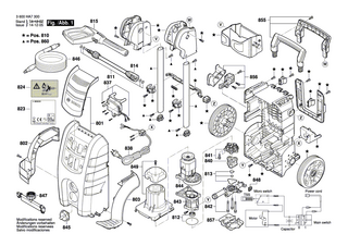 BOSCH Auslöser | Ersatzteile für AQT 42-13 | F016F04464