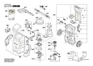 BOSCH Typschild | Ersatzteile für AQT 40-13 | F016F04575