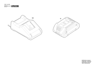 BOSCH Ger�teclip | Ersatzteile f�r GDR 18V-220 C | 2609111584