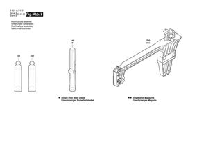 BOSCH Gelenkstift | Ersatzteile f�r GNB 18V-38 | 1600A02HH0