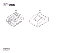 BOSCH Passstift | Ersatzteile f�r GDS18V-350 | 1619PS0739