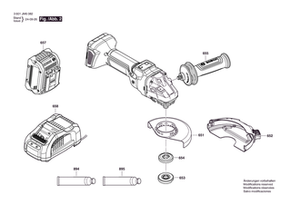 BOSCH Druckfeder | Ersatzteile f�r GWS 18V-15 S | 1604611042