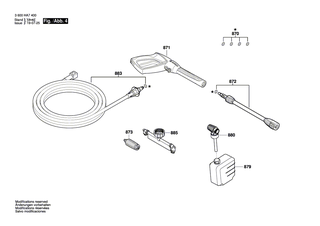 BOSCH Schaltkasten | Ersatzteile f�r AQT 45-14 X | F016F04636