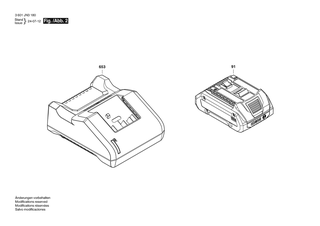 BOSCH Tastatur | Ersatzteile f�r GSB 18V-65 | 1619PS1182