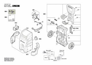 BOSCH Pumpenkopf | Ersatzteile für AQT 35-12 | F016F04443
