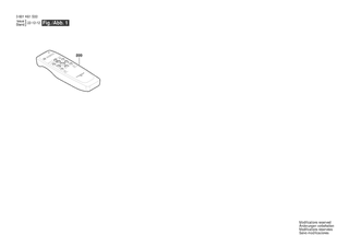 BOSCH Fernbedienung | Ersatzteile fr Baulaser | 1600A02653