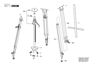 BOSCH Lasche | Ersatzteile fr BT 300 HD | 1619PB6826