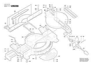 BOSCH Feder | Ersatzteile f�r GTM 12 JL | 1619PA4438