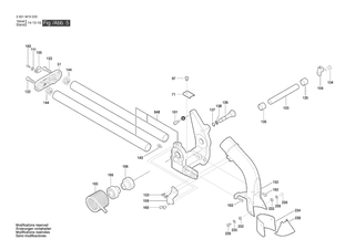 BOSCH Kohleb�rstensatz | Ersatzteile f�r GCM 800 SJ | 1609B06661