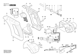 BOSCH Schalter | Ersatzteile f�r GCM 8 SJL | 1609B05392