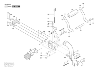 BOSCH Blechschraube | Ersatzteile f�r GCM 8 SJL | 1609B05231