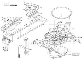 BOSCH Schalter | Ersatzteile f�r GCM 8 SJL | 1609B05392