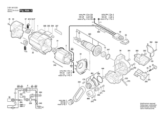 BOSCH Kohleb�rstensatz | Ersatzteile f�r GCM 8 SDE | 1609B06661