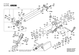 BOSCH Kordelschraube | Ersatzteile f�r GCM 350-254 | 1609B05382