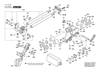 BOSCH Schraubzwinge | Ersatzteile f�r GCM 350-254 | 1609B06203