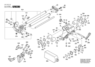 BOSCH Versenkungsklappe | Ersatzteile f�r GCM 12 SDE | 1609B05131