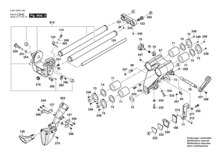 BOSCH Schraubzwinge | Ersatzteile f�r GCM 12 SDE | 1609B06203