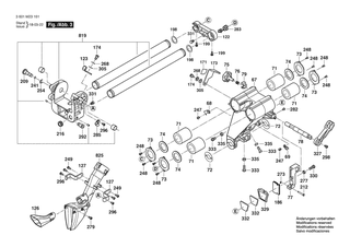 BOSCH Kontaktlasche | Ersatzteile f�r GCM 12 SDE | 1609BP7343