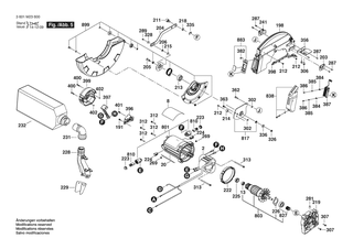 BOSCH Modulhalter | Ersatzteile fr GCM 12 GDL | 1609B00325