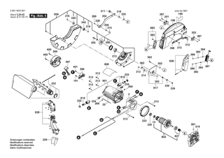 BOSCH Flanschbausatz | Ersatzteile f�r GCM 12 GDL | 1609B06921