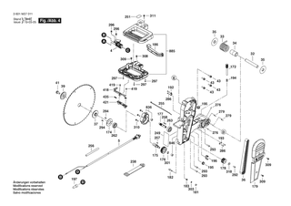 BOSCH Schalter | Ersatzteile f�r CM10GD | 1609B06720