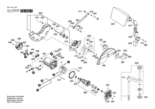 BOSCH Netzanschlussleitung | Ersatzteile fr GCM 10 GDJ | 1609B00490